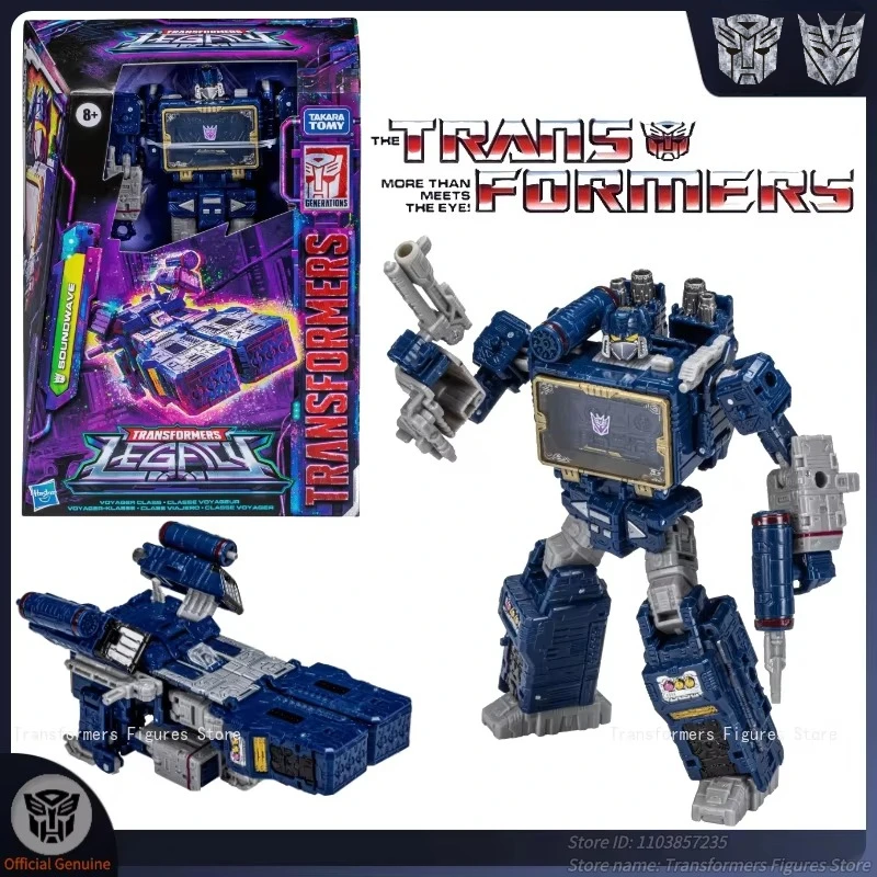 

In Stock Transformer G Series V Class Soundwave G1 Movie Figure Model Anime Action Deformation Robot Toy Popular Festival Gifts
