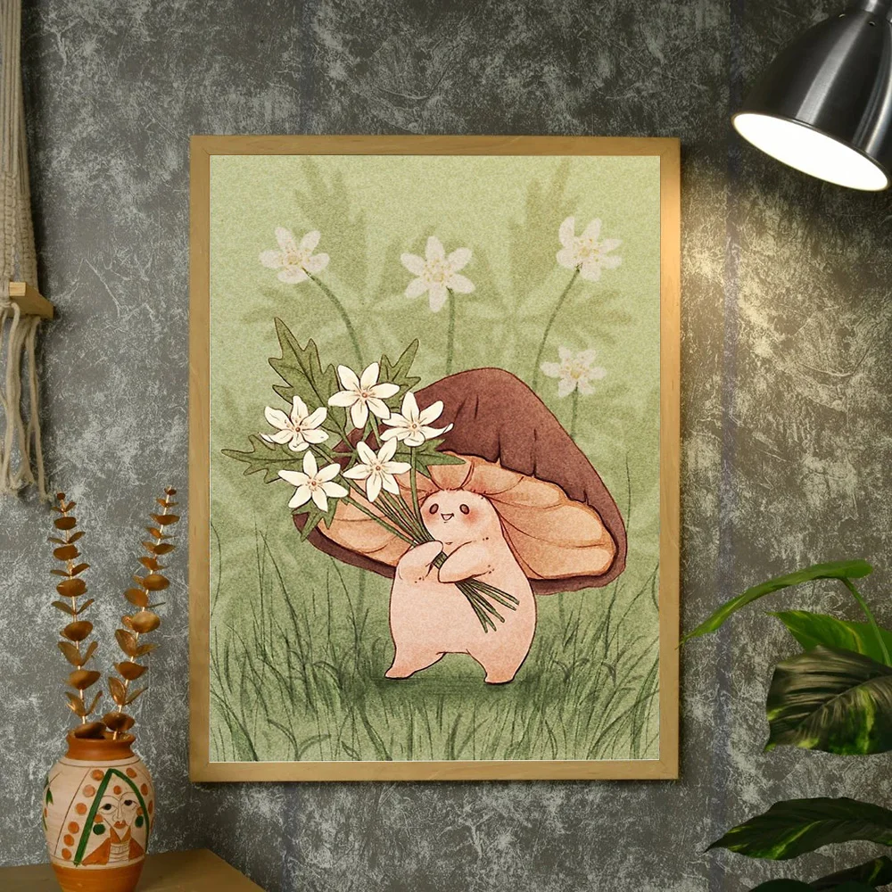 مجردة الغابات قماش جدار الفن الحديث الأشجار الخضراء اللوحة الطبيعة ديكور غرفة المعيشة المنزلي غرفة نوم العمل الفني المعاصر الفن الطباعة #4