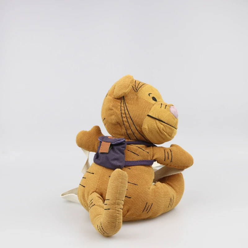 Cartoon Disney Cute Yellow Tigger Anime Figure Soft Stuffed Plush Doll Backpack Throw Pillow Toy Children Birthday Gift