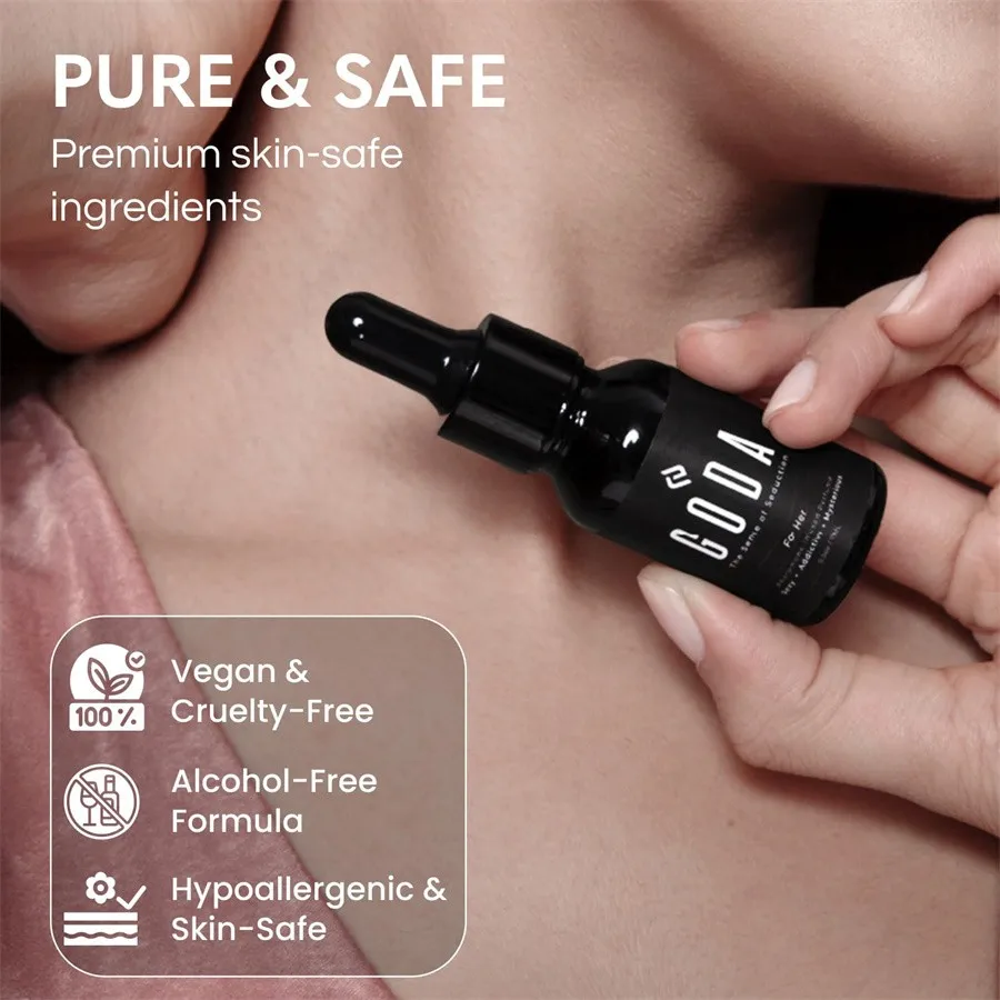 عطر جودا لها فيرومون للنساء يدوم طويلاً مع الياسمين والورد 15 مل