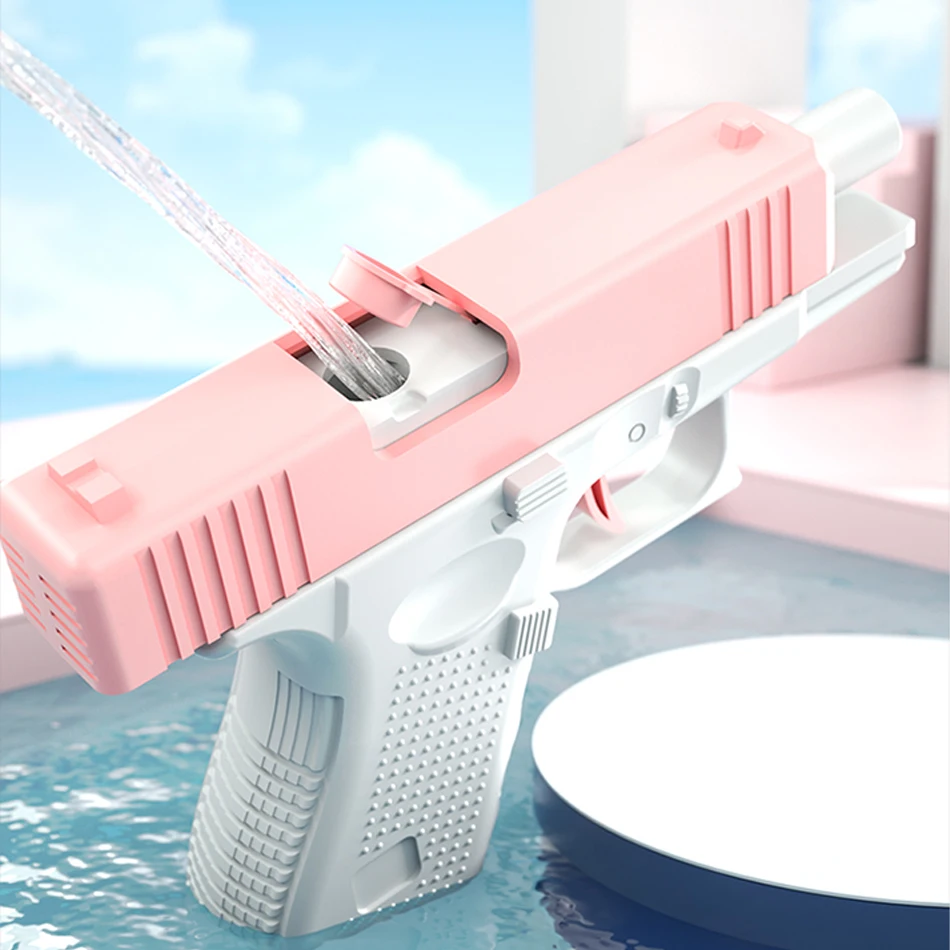 Summer Water Gun non Electric Pistol High-pressure Full Automatic Shooting Kid Children Boys Girls Adult Water Beach Toys Gun