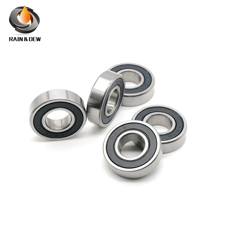 6202RS Bearing ABEC-7 (4 PCS) 15*35*11 mm Deep Groove 6202 2RS Ball Bearings 180202 RZ 6202 2RZ EMQ Quality