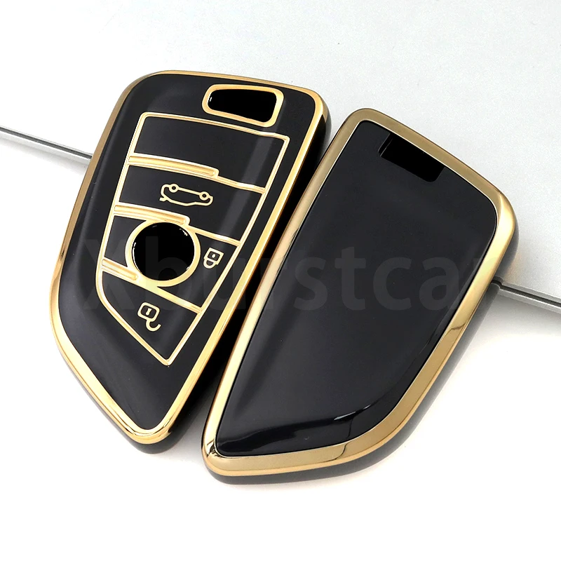 3/4 Buttons Car Key Case Cover Bag Shell Holder For Bmw F20 G20 G30 X1 X3 X4 X5 G05 X6 X7 G11 F15 F16 G01 G02 F48 Accessories