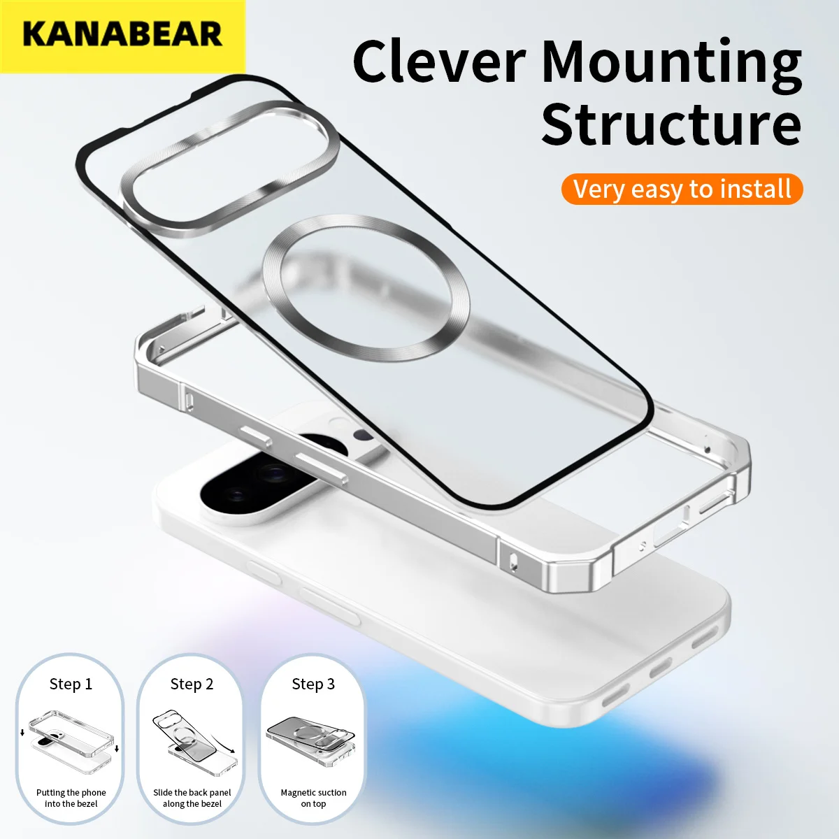 

The new phone case is suitable for the matte finish of the metal magnetic bezel design of Google 10/9/8 Pro XL.