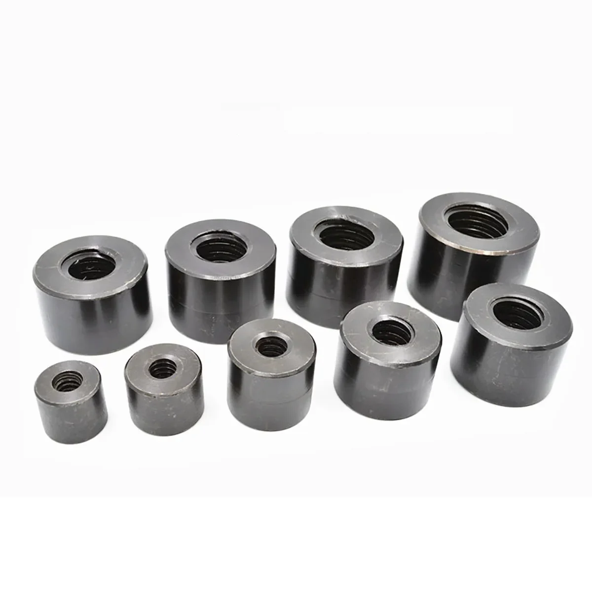 1Pcs 45# Steel T10 T12 T14 T16-T40 Left/right Threaded Screw Shaft