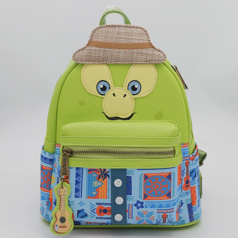 

Loungefly Disney Series Olu Mel Anime Character Fun Little Sea Turtle Backpack Style Travel Storage Bag Periphery Practical Gift