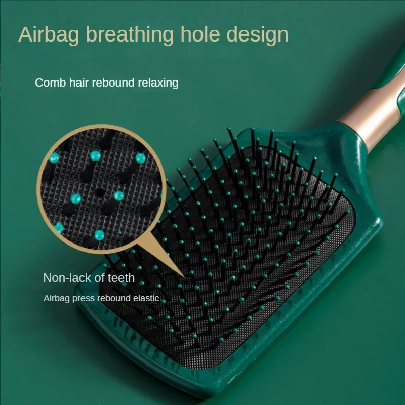 Detangle Hairbrush Air Cushion Combs, Mulheres Scalp Massage Comb, Escova de cabelo, Home Salon, DIY Cabeleireiro Ferramenta, Barbeiro Acessórios