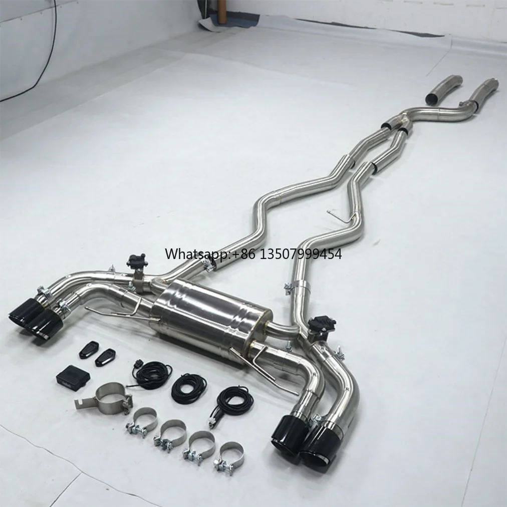 

High Performance B58 Cat Back Valved Sport Exhaust System With Exhaust Muffler & Tips for G20/G22 M340i/M440i B58 2019-2024