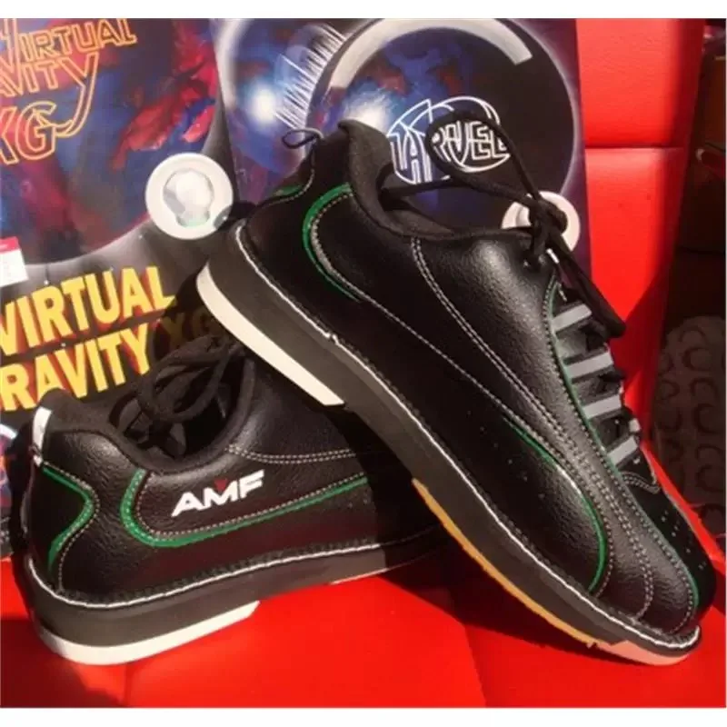 

Professional Bowling Shoe for Unisex Black White Gym Shoes Men Women Luxury Brand Indoor Sports Shoe Couples Training Shoes