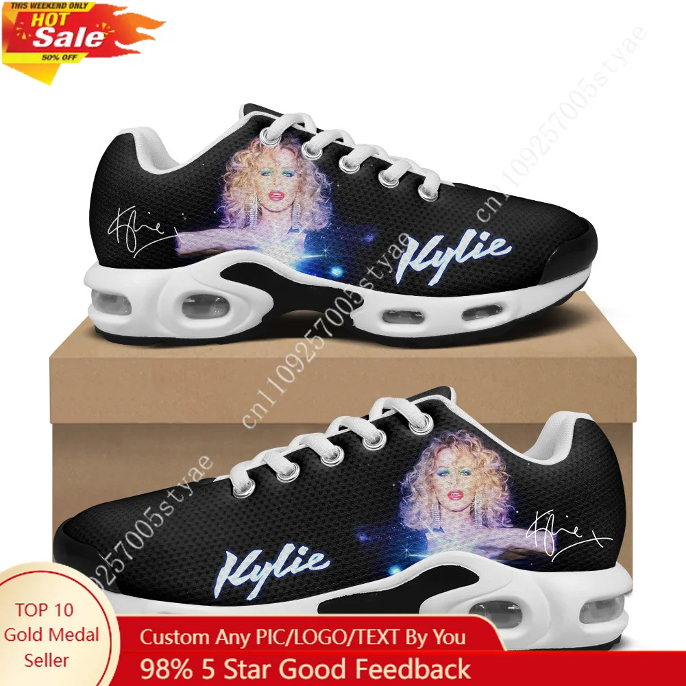 Kylie Minogue Air Cushion Sneakers Sports Shoes High Quality Custom Mesh Sneaker