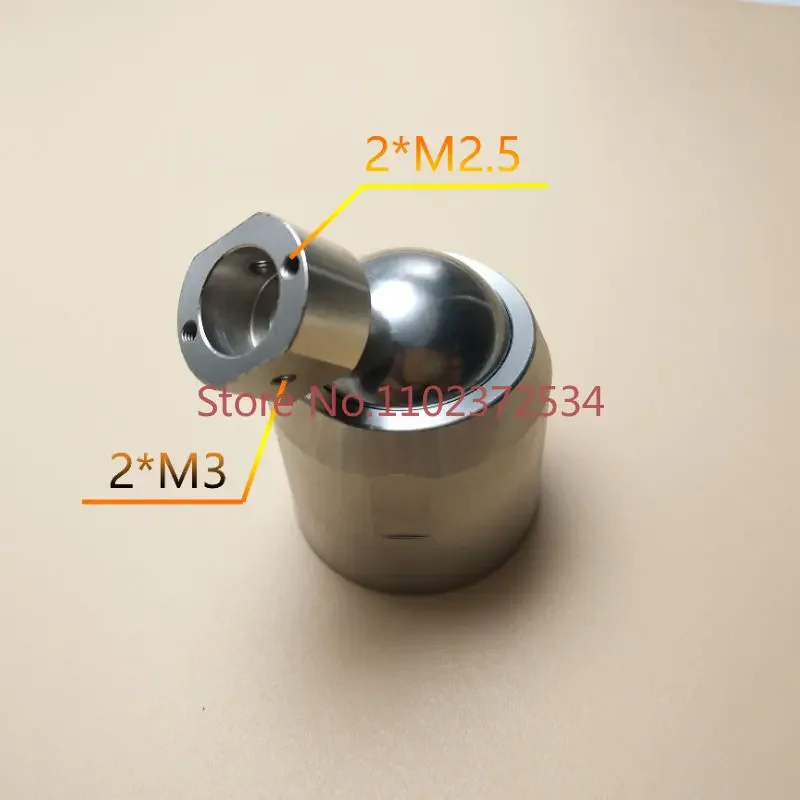 Stainless steel universal joint ball hinge damper PTZ support cushion stop support, super large torque adjustable