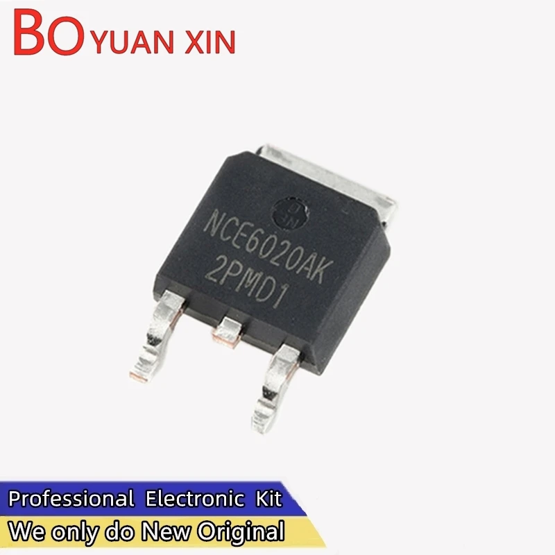 10 قطعة NCE6020AK NCE6050K NCE6075K NCE6080K NCE7075K NCE7560K TO-252 MOSFET ترانزستور التأثير الميداني