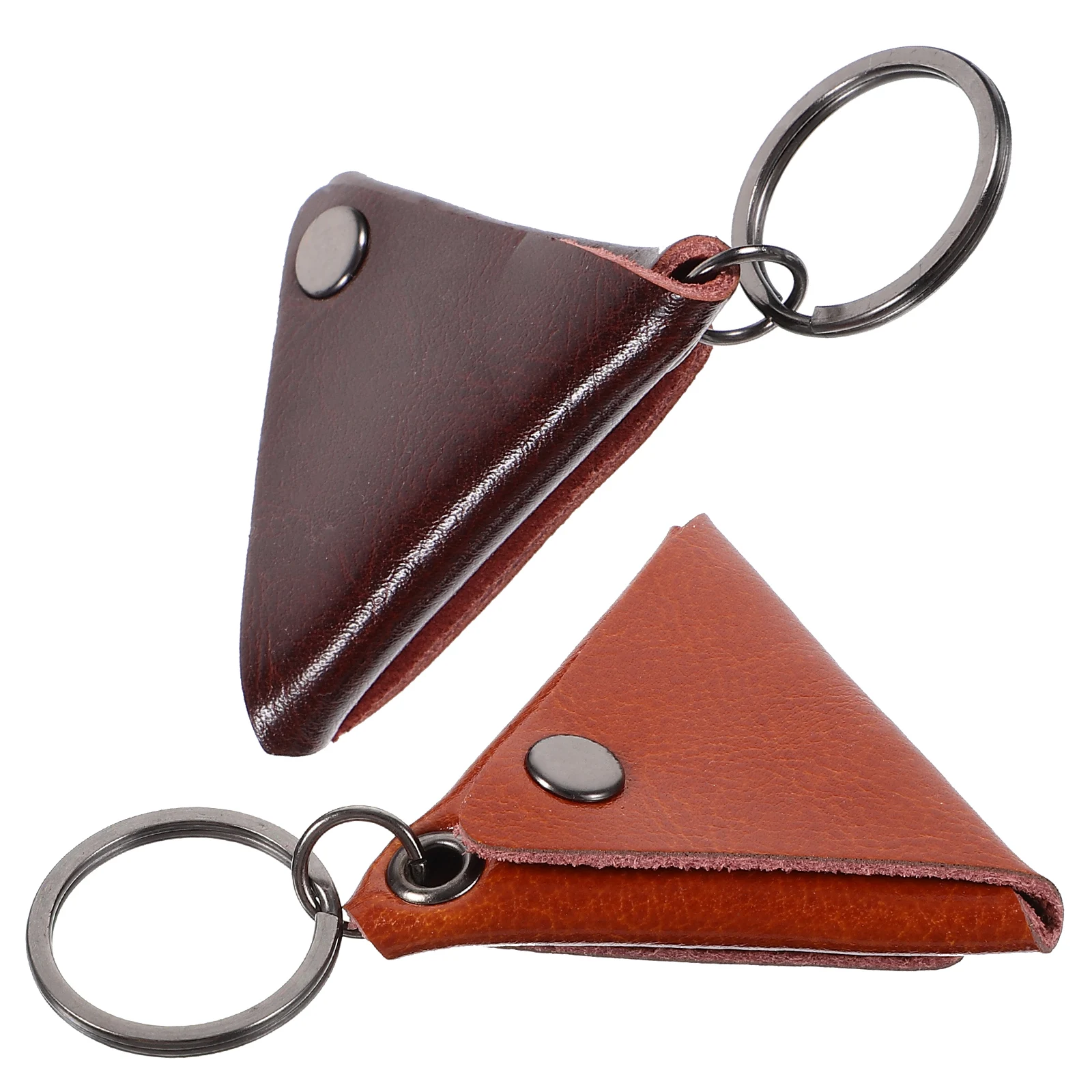 

2 Pcs Storage Bag Guitar Holder Electric Picks Accessories Plectrum Key Chain