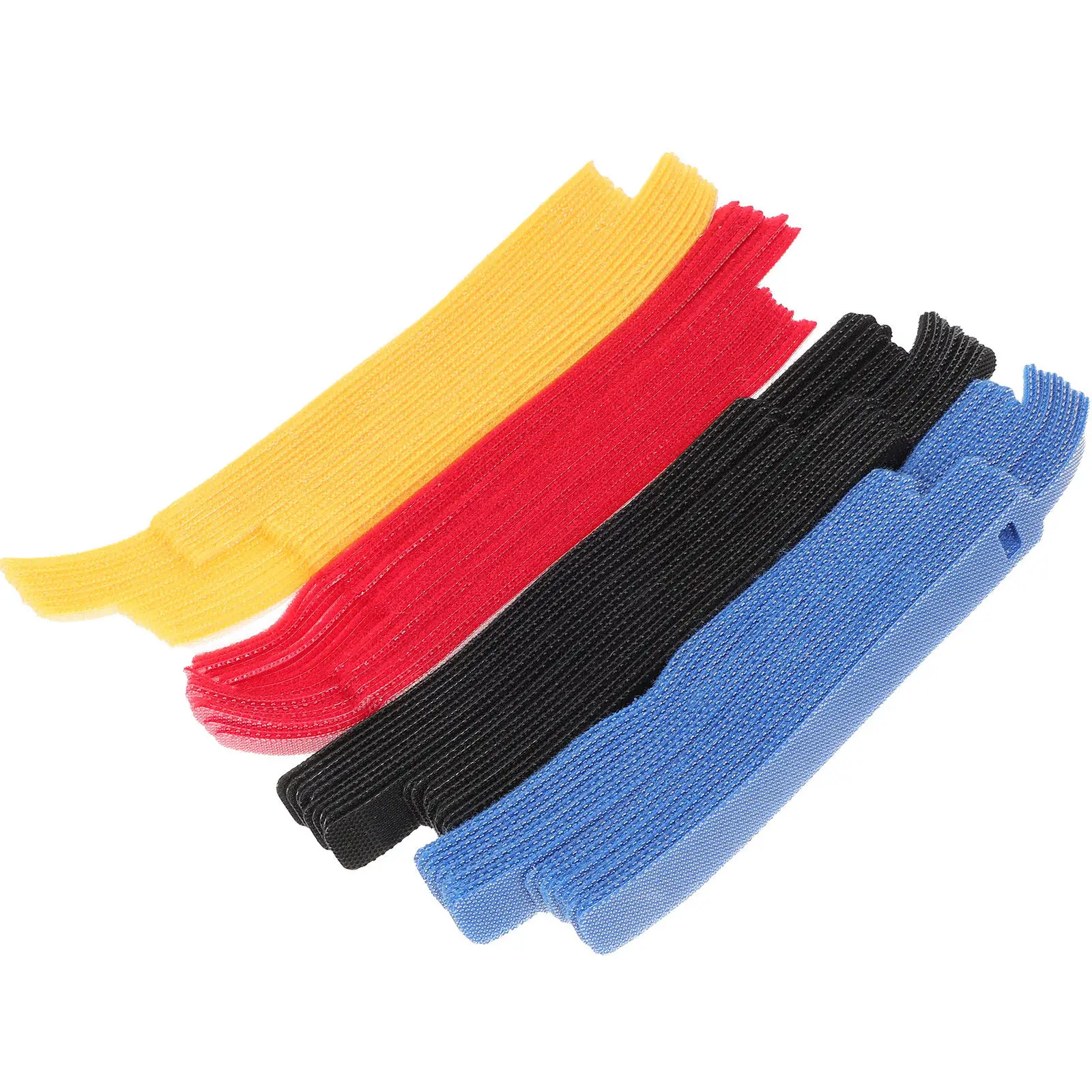 80Pcs Colorful Cable Ties Reusable Organizer For Office Worker Christmas Stocking Stuffers Adjustable Cord Wrap