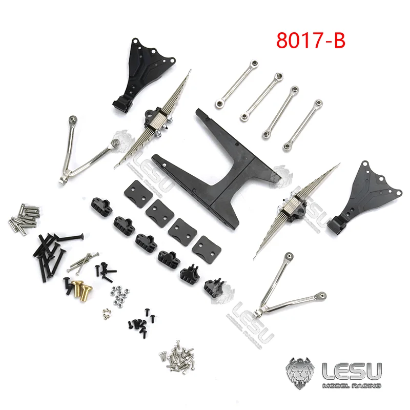 

Metal 9MM Rear Suspension for 1/14 LESU RC Dump Truck DIY Tamiyaya Remote Control Car Model Parts Toys for Boys