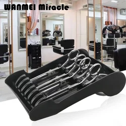 Barbershop Hair Salon Scissors Holder Professional HairCutting Scissors Rack for Stylist Scissors Organizer Storage Styling Tool