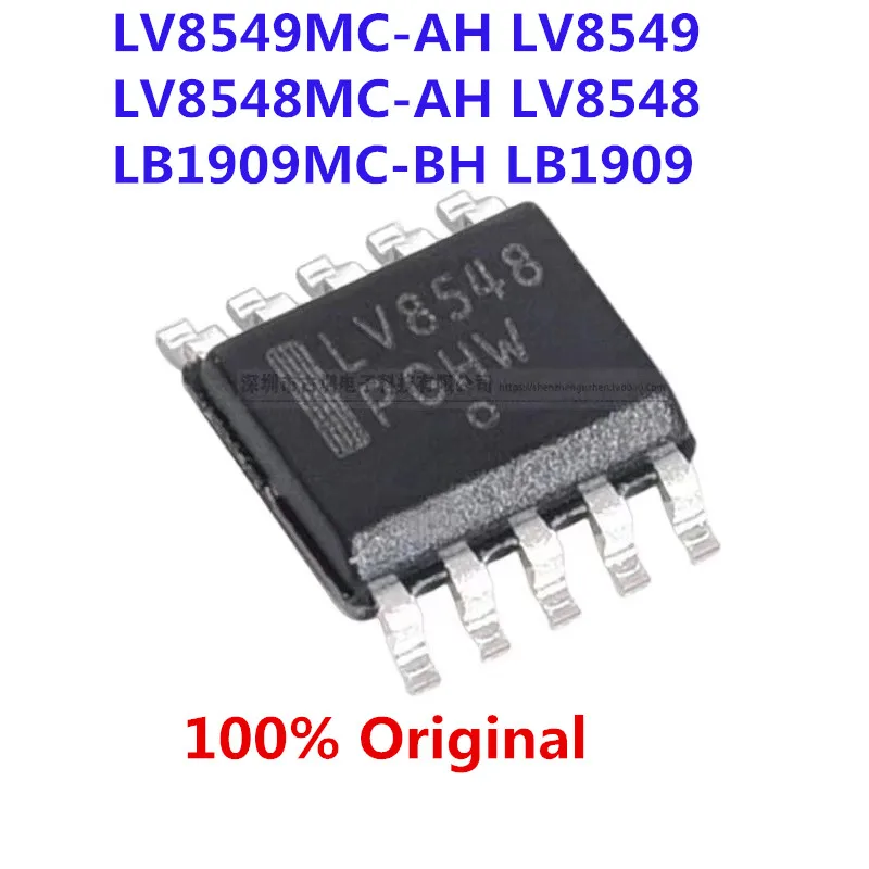 5Pcs 100% New  OriginalLV8549MC-AH LV8549 LV8548MC-AH LV8548 LB1909MC-BH LB1909 SOIC-10