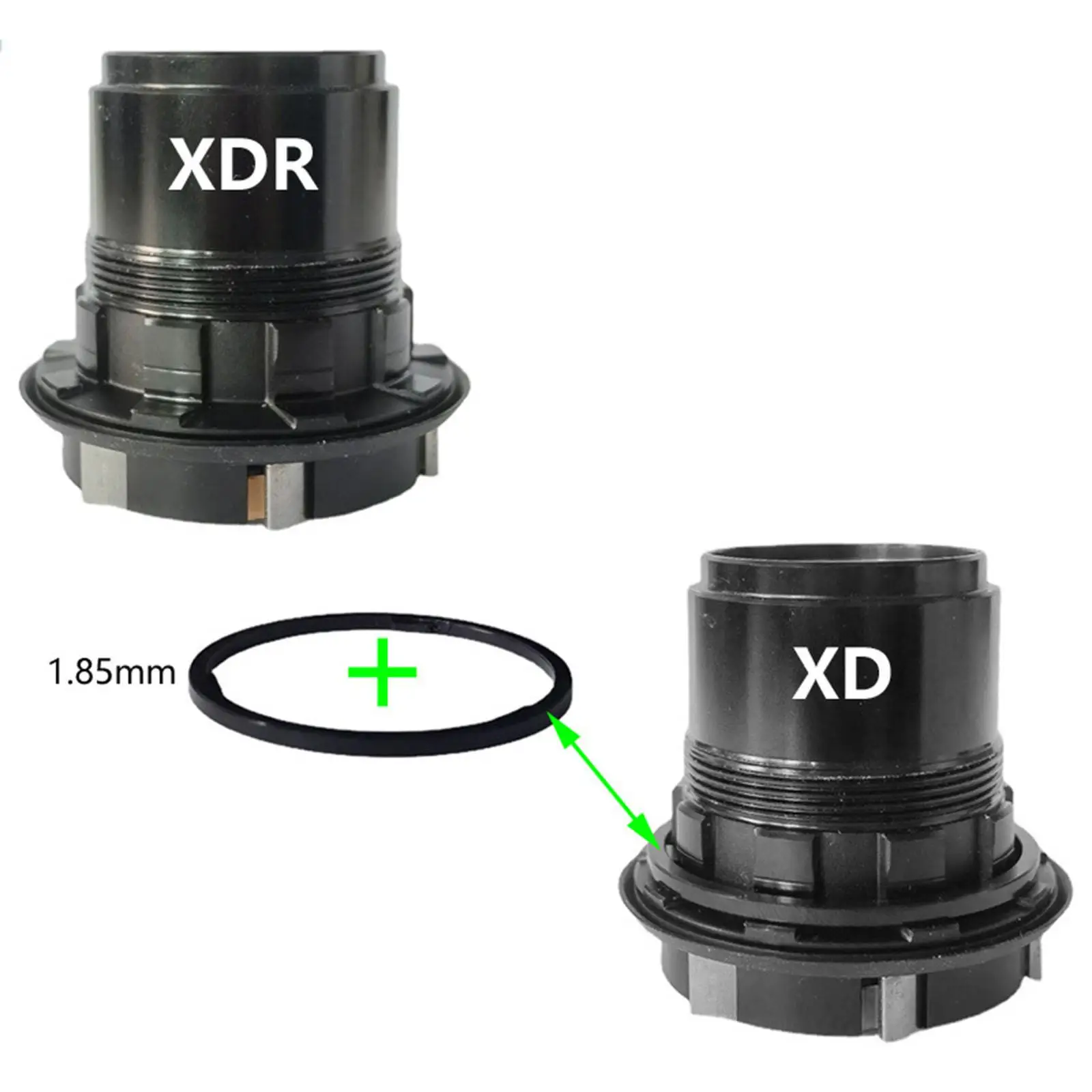 XD/Xdr 11-12 Speed Freehub Body with 1.85mm Washer Components Aluminium Bike Accessories Driver Body for DT1800 DT1900 DT370