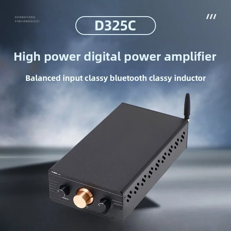 

D325C High Power TPA3255 Dual Channel Balanced Input HIFI Digital High Bass, Bluetooth 5.1 Power Amplifier Home Power Amplifier