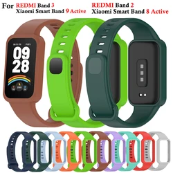 Strap For Xiaomi Band 9 Active Watchband For Xiaomi Band 8 Active For Redmi Band 3 Strap Wristband For Redmi Band 3 2 Wriststrap