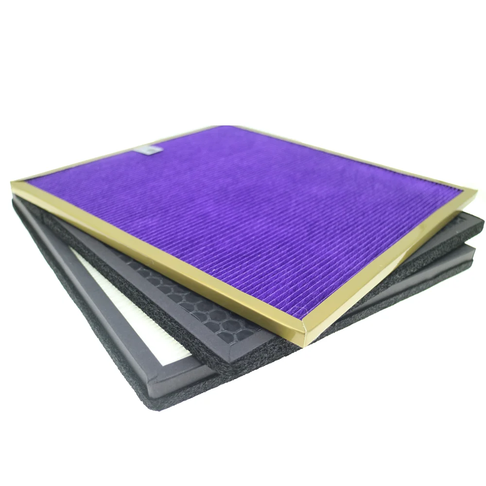 1 Juego de filtro OEM de alta calidad, repuesto de AC4121 + AC4123 + AC4124 para piezas de purificador de aire Philips AC4002 AC4004 AC4012