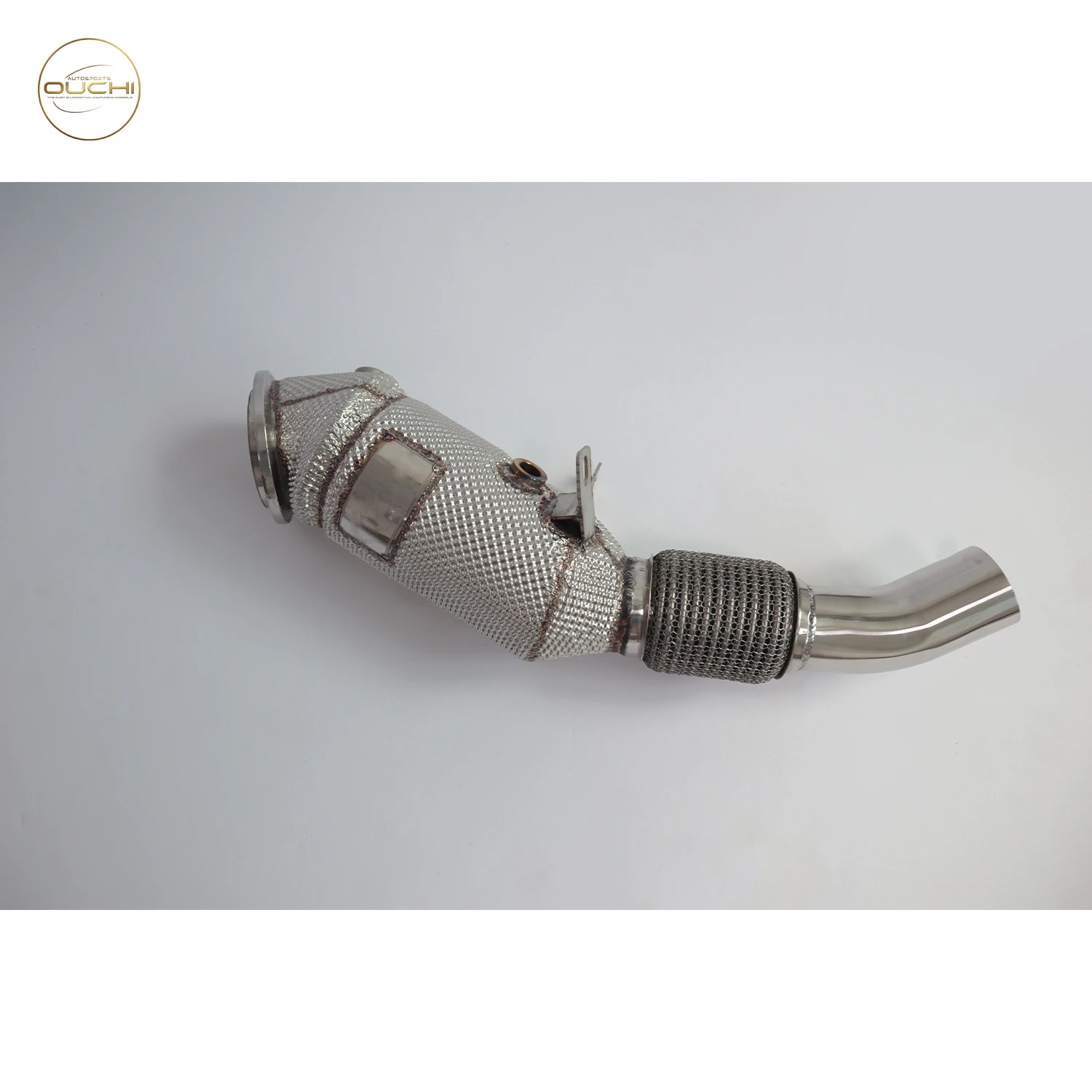 

OUCHI Exhaust Downpipe For 2016-up BMW 1.5T F52 118i 120i B38 Stainless Steel With Catalytic Catted Downpipe Car Accessories