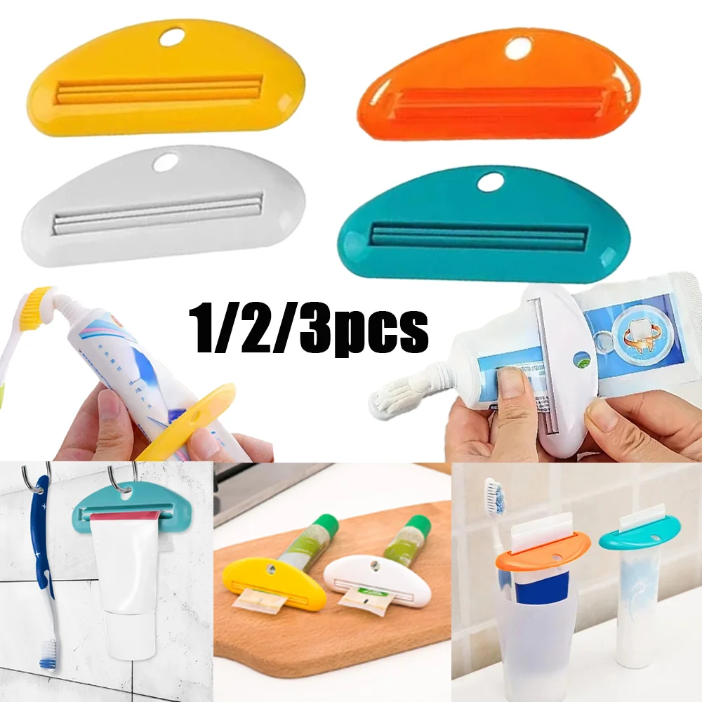 1/2/3pc Multifunktions Zahnpasta Squeezer Kunststoff Manuelle Einfach Zu Gesichts Reinigung Rohr Clips Dispenser Haushalt bad Werkzeuge