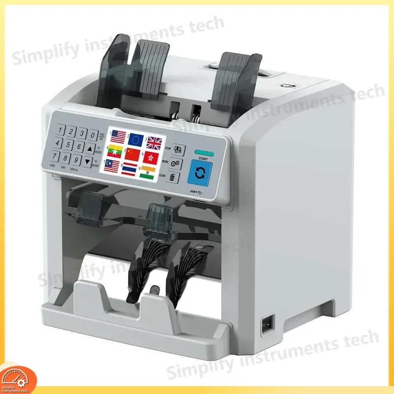 Professional Dollar Counter Multi Currency Bill Counter with Sorting Function HL8PLUS Cash Counting for US