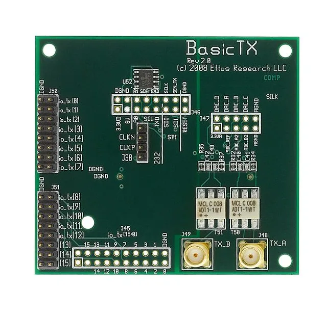 

Ettus BasicTX для USRP N210: дочерняя доска