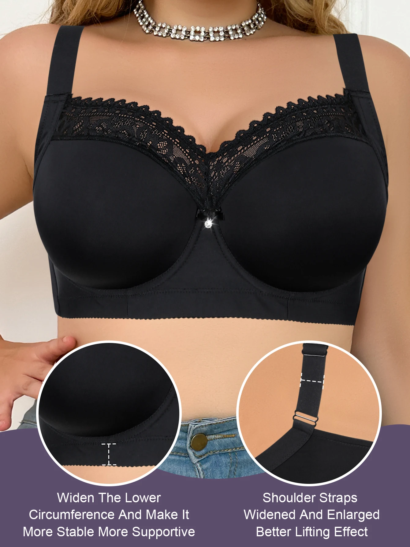 #79 Best Full Coverage Minimizer Bras to Buy In 2026