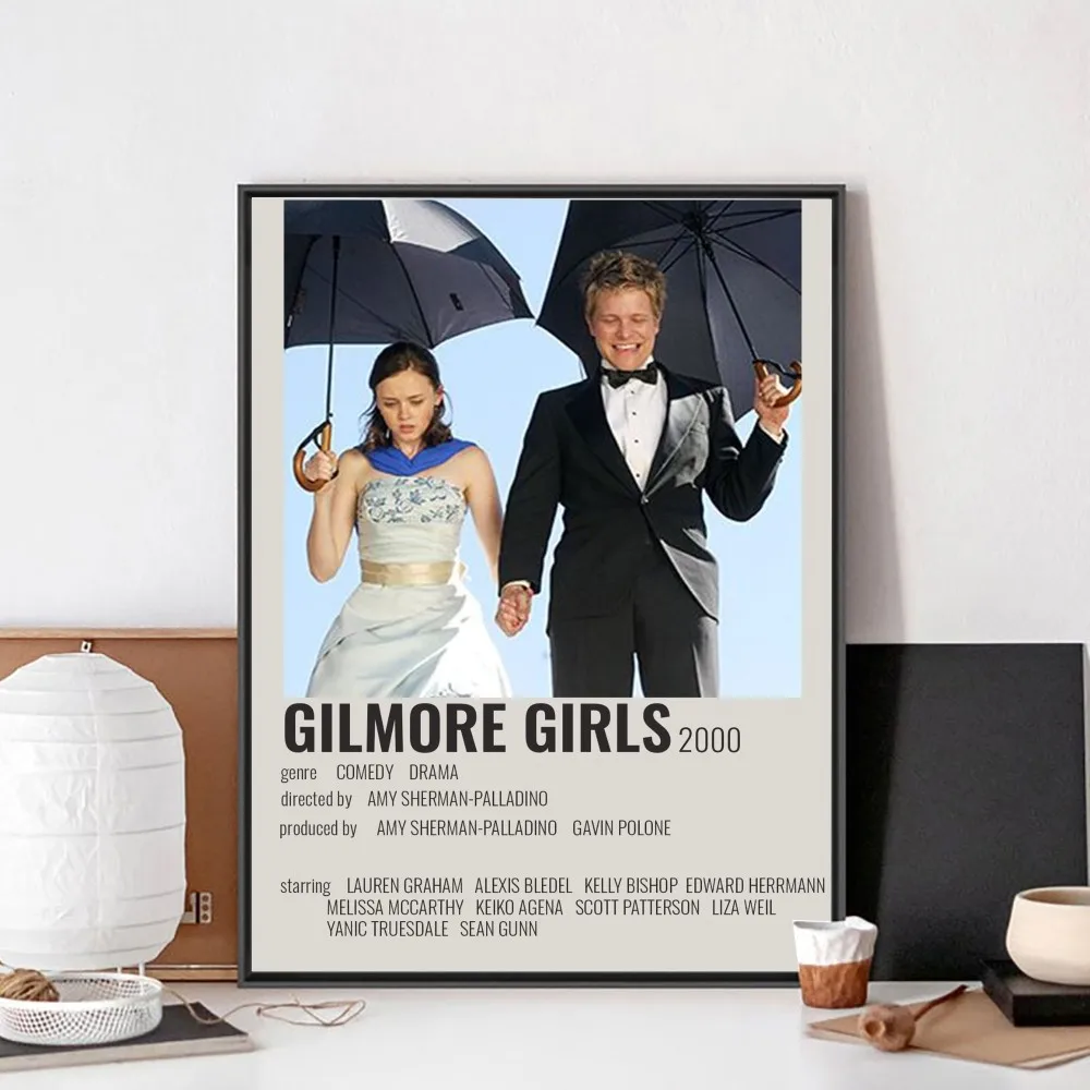 Gilmore Girls Poster No Framed Poster Kraft Paper Vintage Poster Wall Art Painting Bedroom Study Stickers For Living Room Decor