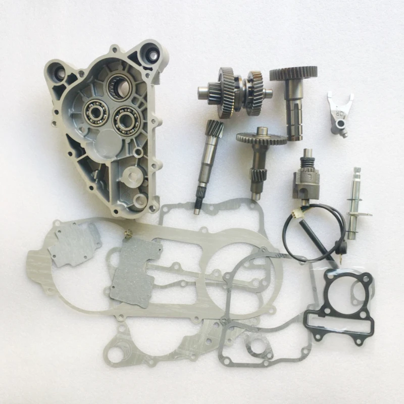 GY6 150cc 200cc Engine Transmission Side Gear Box Cover Gears Shaft Gear Box UTV Go kart Scooter TaoTao Jinglang Kangdi Odes XY