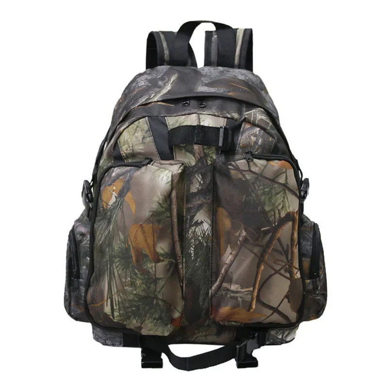 Outdoor Camping Hiking Canvas Waterfowl Camo Duck Waterfowl Resistant Chair Camouflage Waterproof Hunting Backpacks with Frame