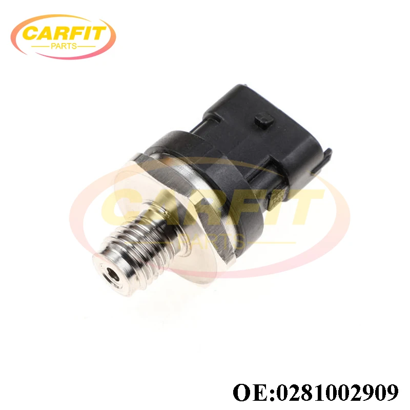 New OEM 0281002909 0281002867 3140127000 Fuel Rail Pressure sensor For Alfa Romeo BMW Renault Nissan Fiat Hyundai Kia Auto Parts