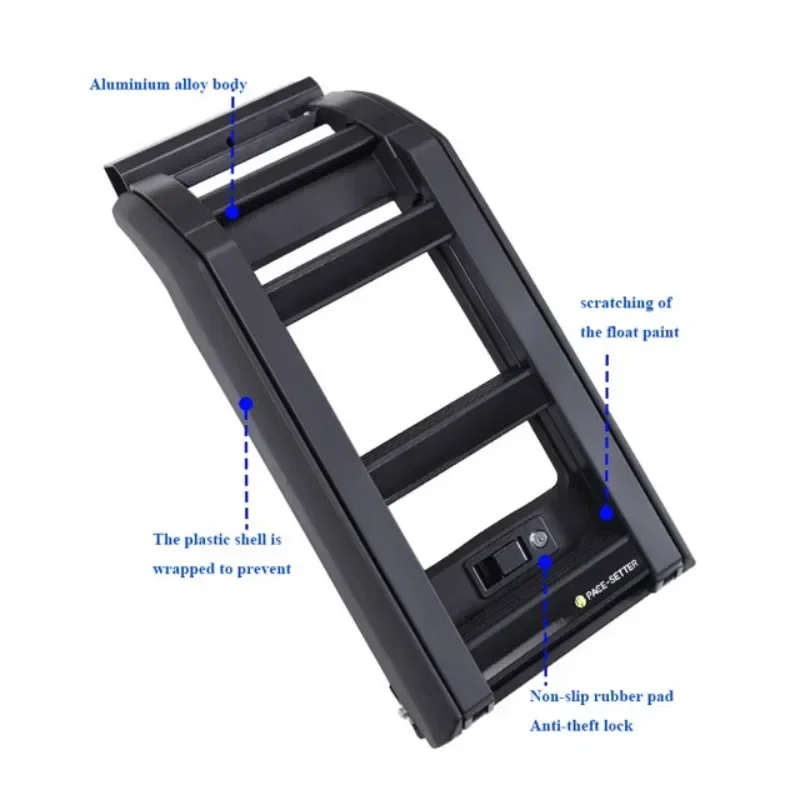 

aluminum alloy folding ladder exterior modification accessories Non-slip rubber pad