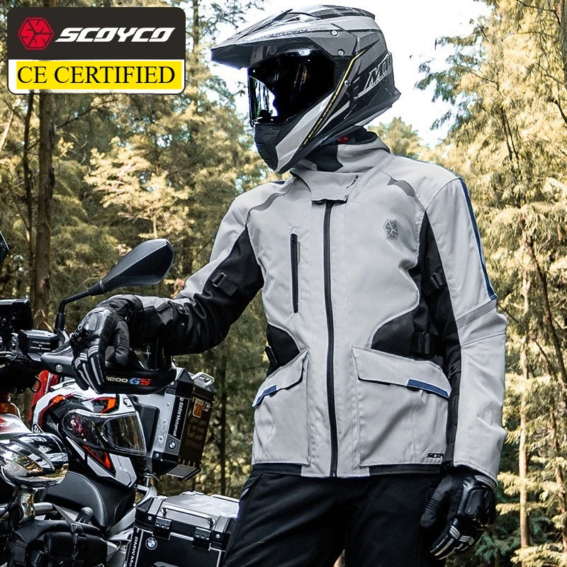 

Motorcycle Jacket Winter Waterproof Racing Suit Motorcycle Travel Warm Man Rocky 2 Jacket Motorcycle Clothes Size S-4xl 3 Colors