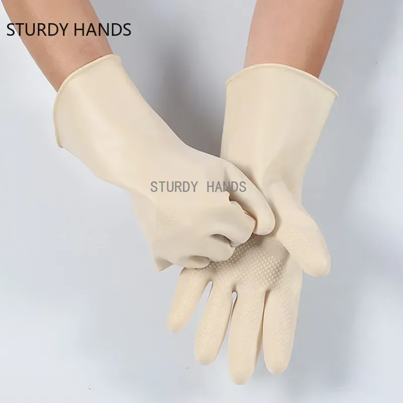 Lengthen Work Safety Gloves Rubber Gloves Heavy Duty Chemical Resistant Acid Oil Resistant Protective Gloves Kitchen Accessories