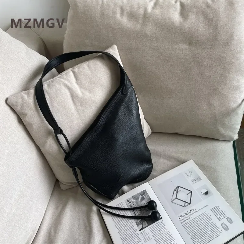 

Высококачественная сумка через плечо из овчины, нестандартной формы, одинарная сумка через плечо из натуральной кожи, 2025, большая вместительная сумка