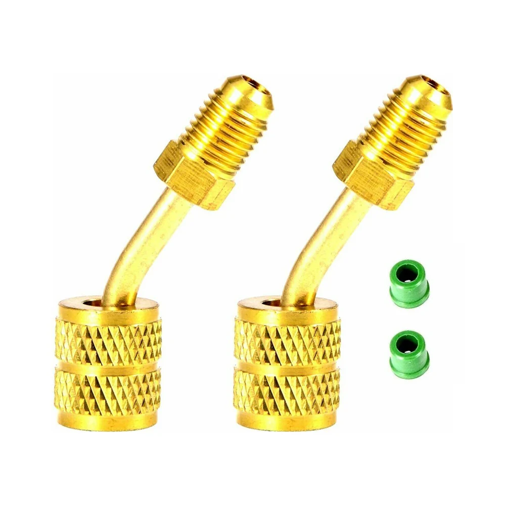 Couplers Adapter High Quality For Split System HVAC Adapter with 5/16 Female and 1/4 Male Connectors Perfect for R410A Systems