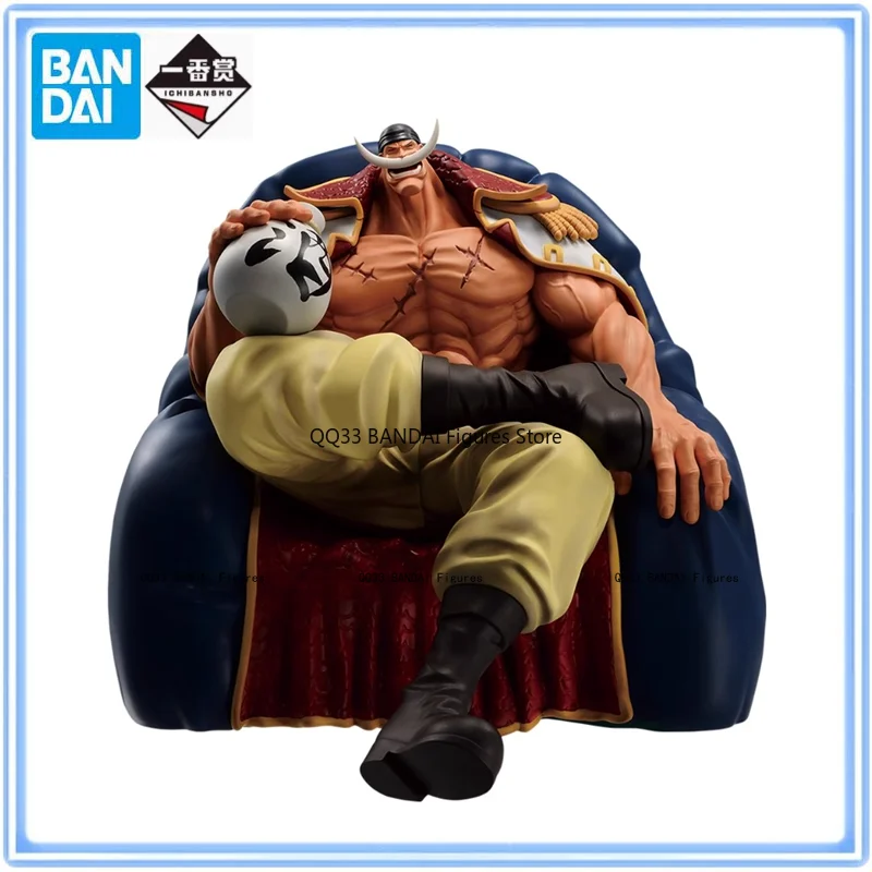 

Bandai Ichiban Kuji ONE PIECE Figure Whitebeard Pirates Edward Newgate Anime Action Figure Desktop Ornaments Model Gift