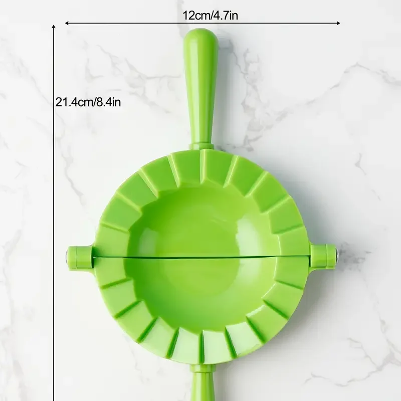 5-teiliges Teigtaschen-Former-Set: Handteigpresse, Teigtaschen-Clip, DIY Ravioli- und Kuchenform, Küchen-Backwerkzeuge, Kochzubehör – Detail 17