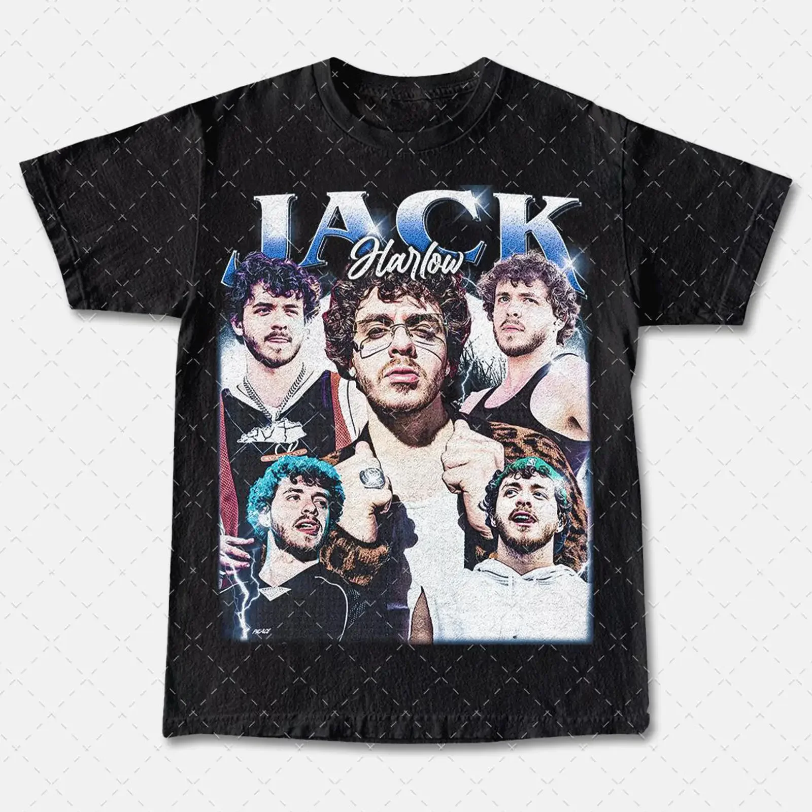 Vintage 90s Jack Harlow T Shirt Retro Music vintage Washed Breathable Stylish Comfortable Stretched Versatile
