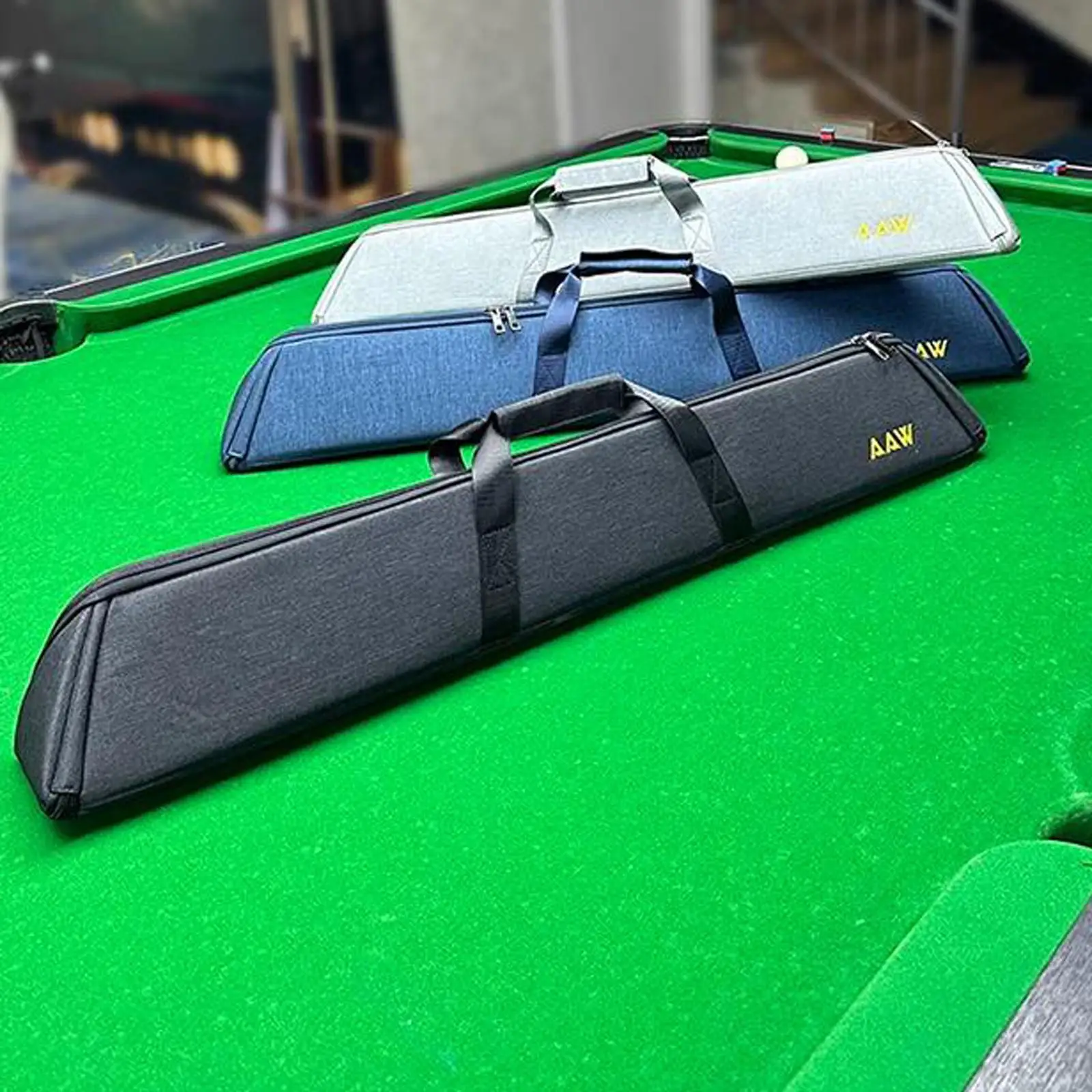 Pool Cue Sticks Bag 1/2 Snooker Biljart Stick Rod Case 6 Holes Anti-Collision Cue Protector Opbergtas Biljart Accessoires