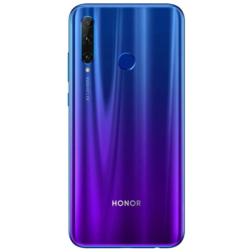 HONOR 20i Smartphone Firmware Global CPU Haisi Qilin 710 Android 9.0 3400 mAh 6,21 polegadas câmera frontal 32MP telefone usado