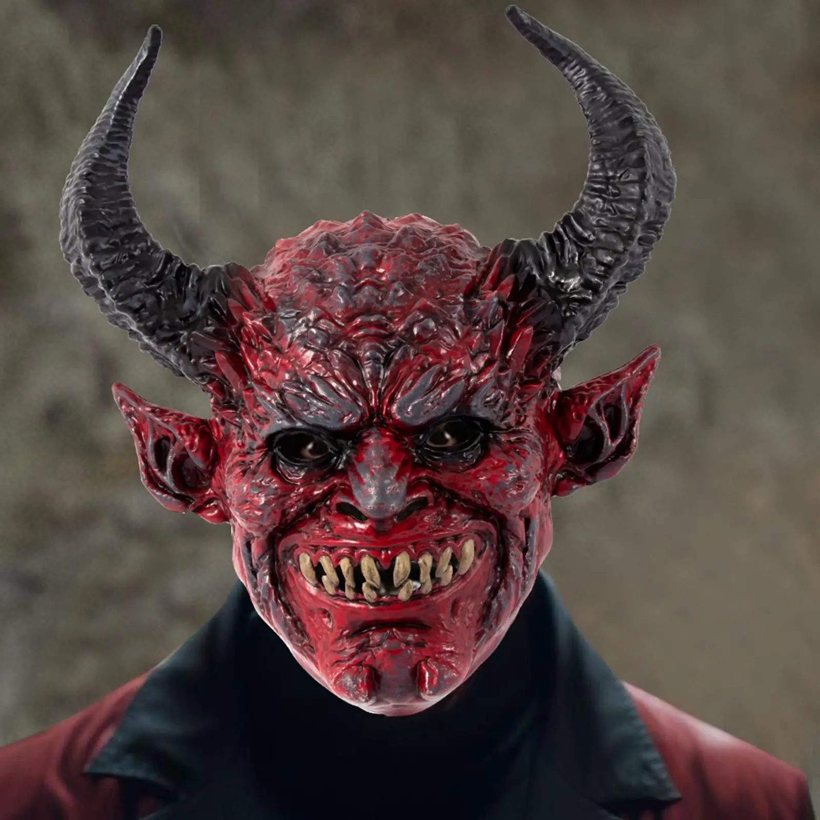 

Halloween Head Mask Adults Devil Mask for Festival Party Stage Performance