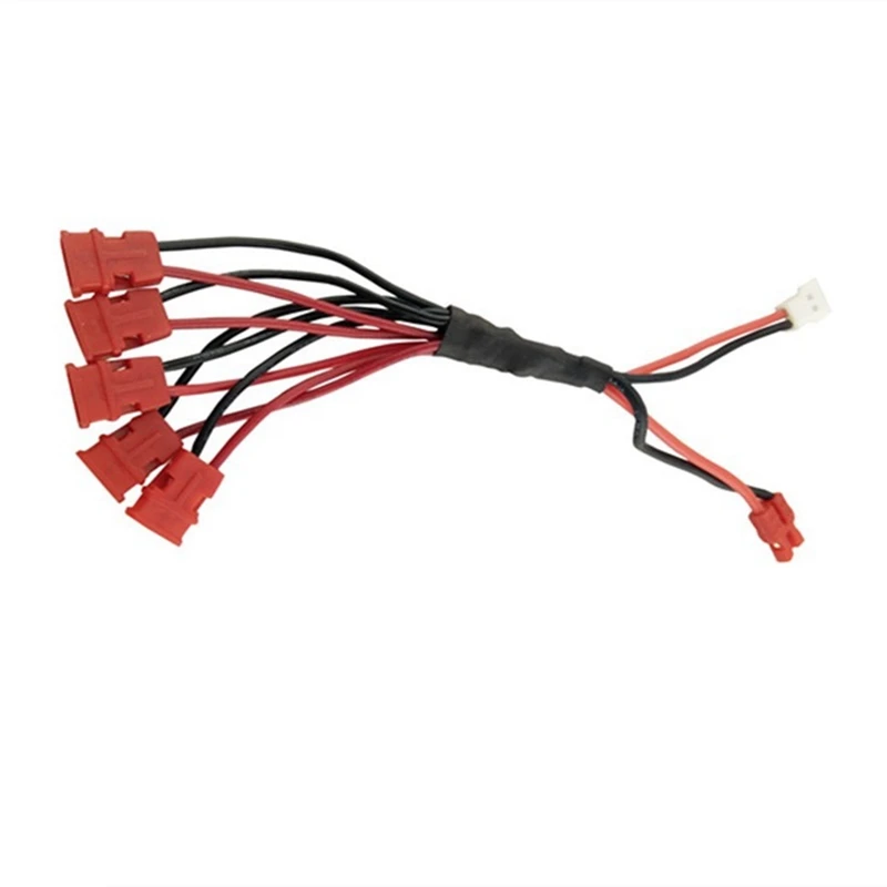 1 PCS Quadcopter Accessories Charger Cable Replacement Parts Lithium Battery 1 Tow 5 Conversion Cable Toy Accessories