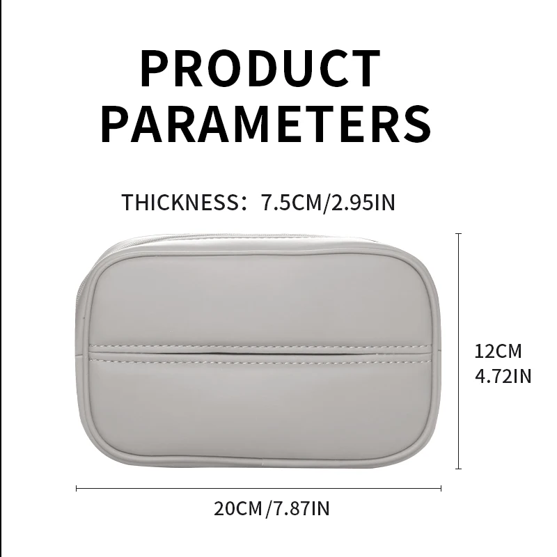 

Tissue Case For Toyota Vellfire Mark X SIENNA FJ Cruiser ALLION HARRIER Venza Estima Tarago Car Tissue Holder Car Accessories