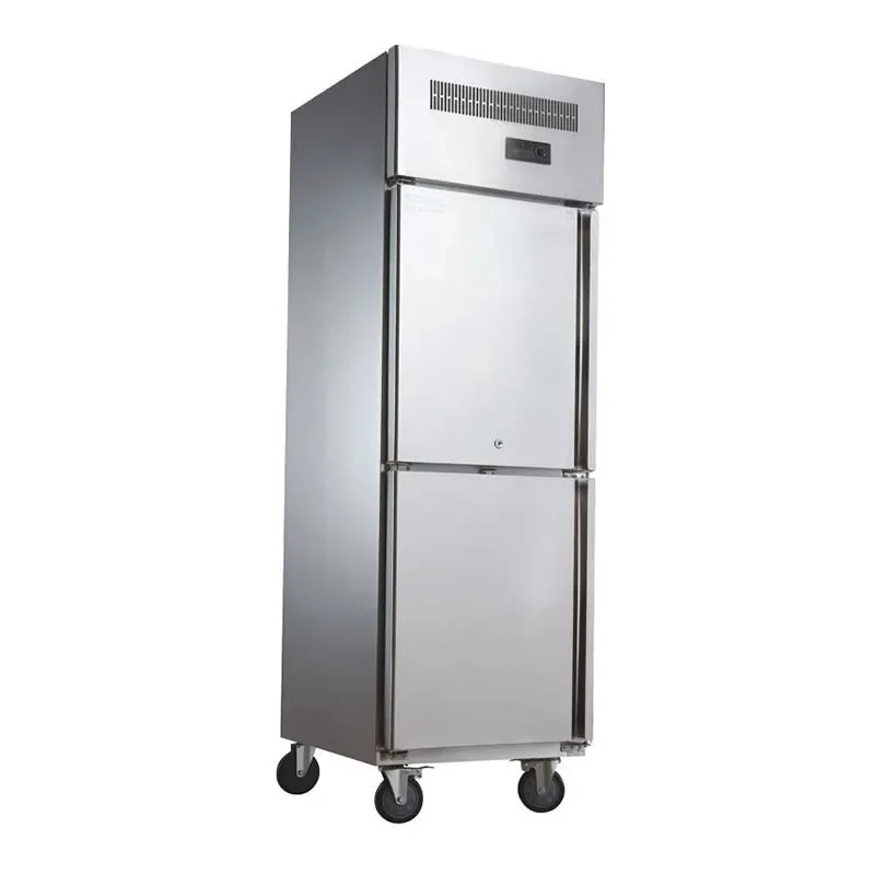 Commercial Upright Big Capacity Vertical Kitchen Equipment Freezer Stainless Steel Refrigerator