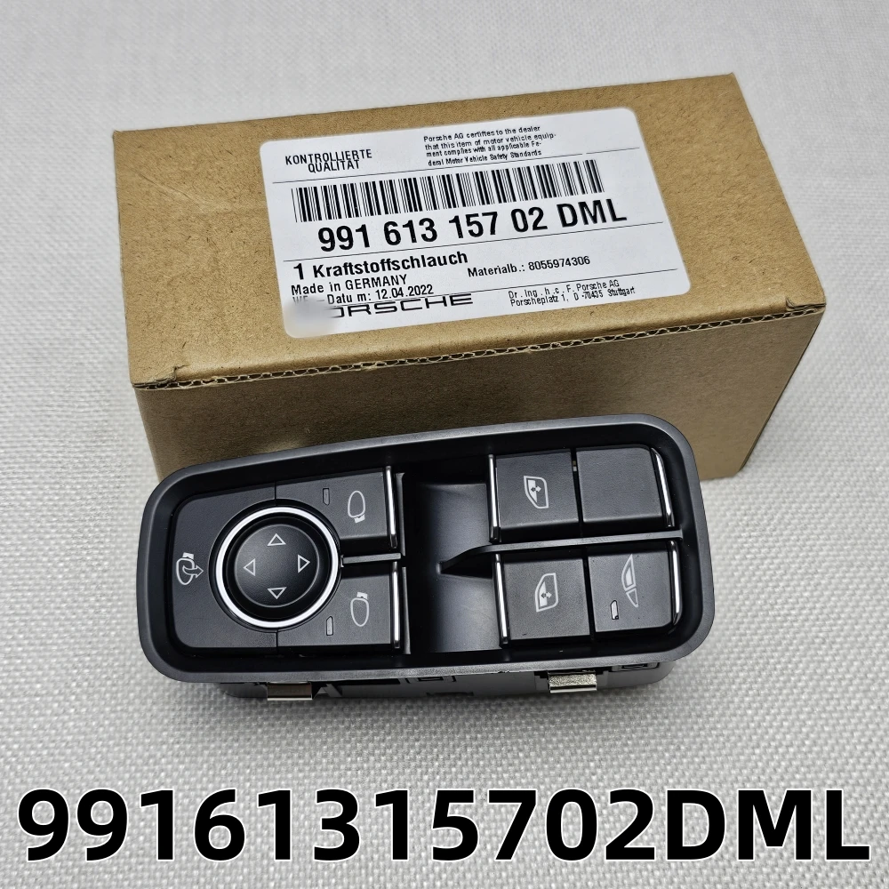 

Car Electric Control Master Window Switch With Power Folding Mirror 99161315702DML For Porsche 911 Carrera 2012-2019