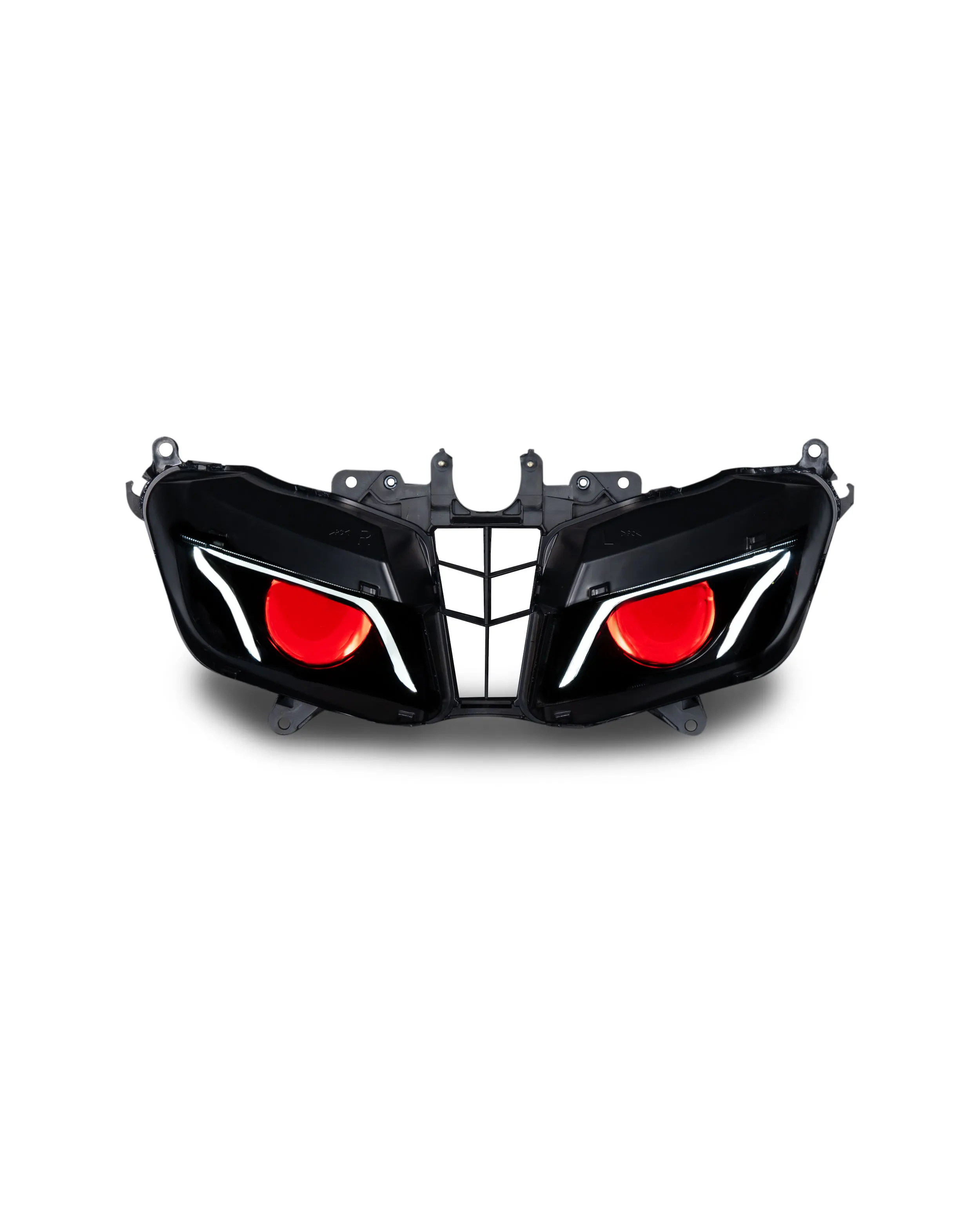 KT Full LED Headlight for Honda CBR600RR 2007-2012 V3 Custom Modified Headlamp RGB Multi-color Change Demon Eyes